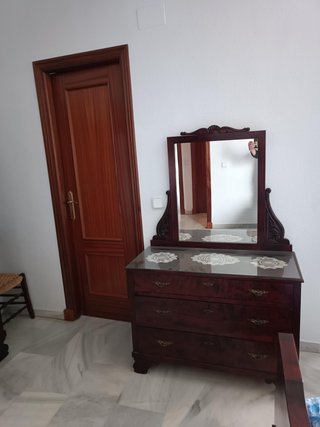 Dormitorio vintage madera 1952. NO SE PUEDE ENVIAR