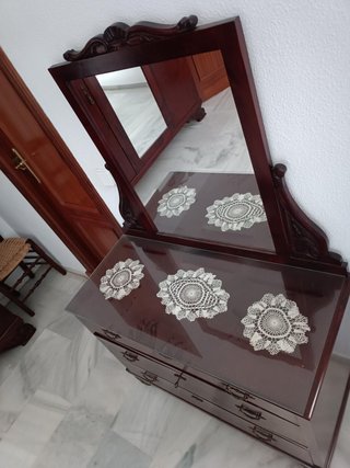 Dormitorio vintage madera 1952. NO SE PUEDE ENVIAR