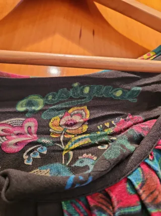 Camiseta Desigual Talla M Estampado Floral