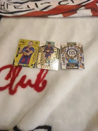 Cromo Panini Adrenalyn Balón de Oro y Momentum