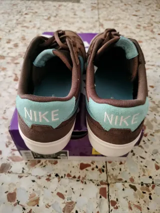 Zapatillas Nike Hombre Marrón y Azul