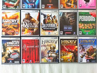 Lote 20 Videojuegos PC CODE GAME