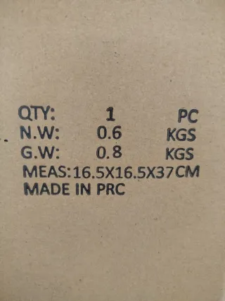 Flexo de escritorio negro y madera