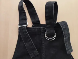 Vestido vaquero negro Primark Talla 38