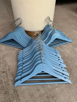 Perchas de madera para bebé/niño (pack 32und)