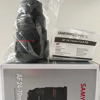 Samyang AF 24-70mm F2.8 FE Sony E | Caja