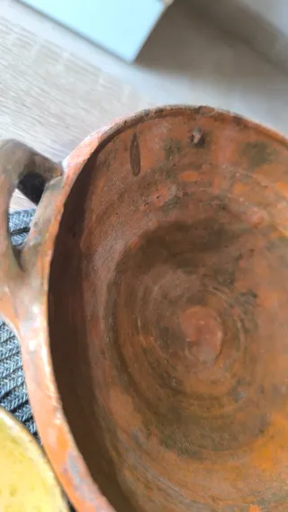 Juego de 5 cazuelas de barro cocido