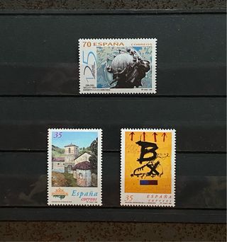 3 Sellos España 1999 Edifil 3664 y más