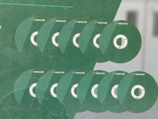 Lote Discos Radial PARKSIDE Surtido