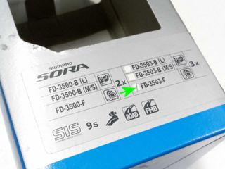 Desviador Shimano SORA FD-3503-F 3x9v