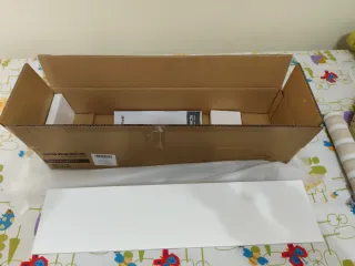 Estantería Songmics con cajones blanca, nuevo
