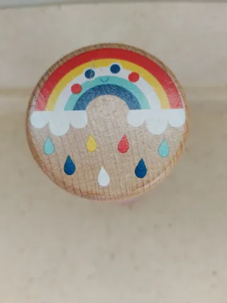 Palo de lluvia arcoíris