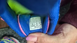 Deportivas Asics Mujer Azul y Rosa