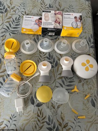 Sacaleches Medela Swing Maxi y Accesorios