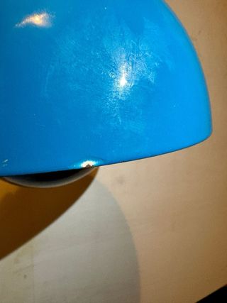 Lampada Flowerpot VP1 Verner Panton Blu