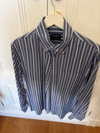 Lote 2 Camisas Hackett Talla L Rayas