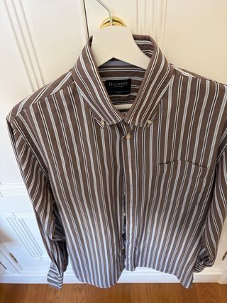 Lote 2 Camisas Hackett Talla L Rayas