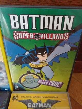 Lote 4 DVDs Batman (Español)