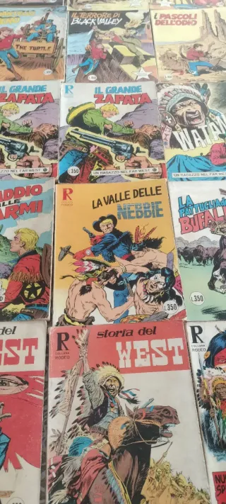 Fumetti western misti