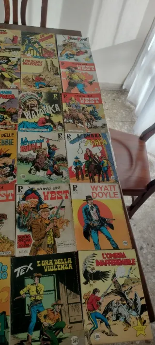 Fumetti western misti
