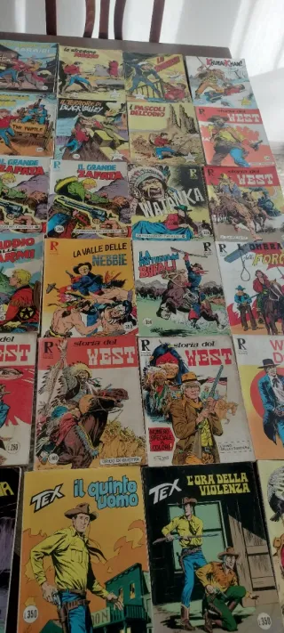Fumetti western misti