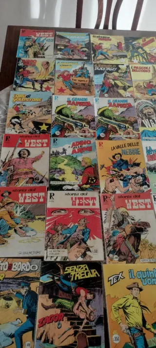 Fumetti western misti