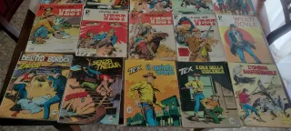 Fumetti western misti