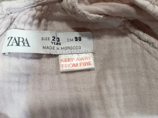 Blusa niña manga larga beige