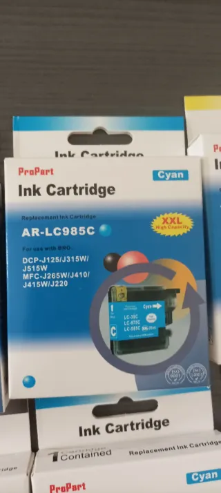 Cartuchos de tinta Impresora Brother.