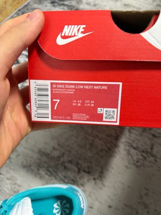 Nike Dunk Low Next Nature Talla 38