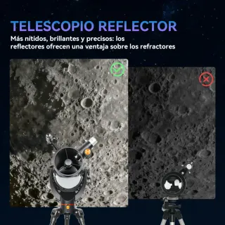 Telescopio Reflector Astronómico