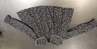 Blusa niña manga larga floral