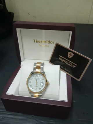 Reloj Thermidor Acero y Oro 50m
