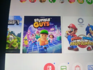 Nintendo Switch poco uso con juegos