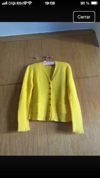 Jersey amarillo talla S