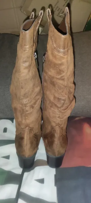 Botas 38 Mustang Marrones