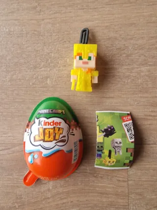 Kinder Joy Minecraft Steve