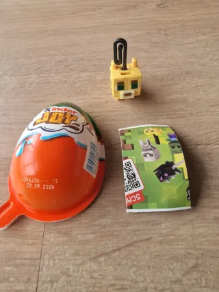 Kinder Joy Minecraft Steve