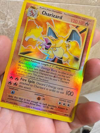 Charizard Base Set 1999 Inglés Holográfico