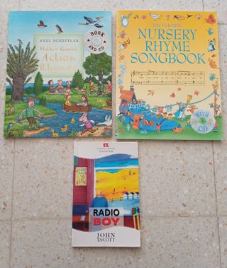 Lote Libros Inglés Infantil + CDs Usborne