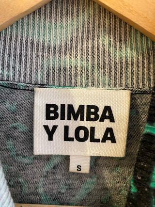 Jersey lana estampado verde y negro BimbaYLola