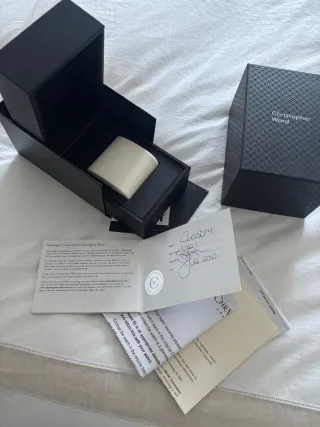 Reloj Christopher Ward Diver Elite Amarillo