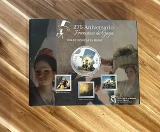 Estuche Goya 275 Aniversario 10€ y 50€