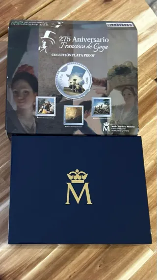 Estuche Goya 275 Aniversario 10€ y 50€