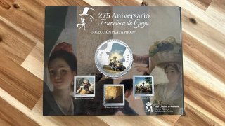 Estuche Goya 275 Aniversario 10€ y 50€