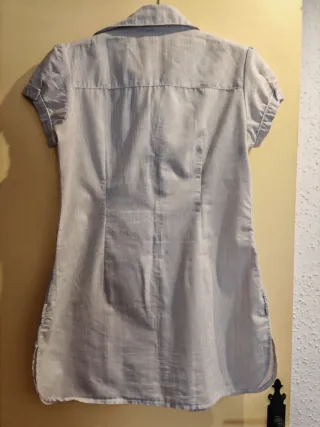 Blusón rayas blanco y negro