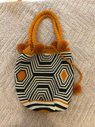 Bolso artesanal Colombia multicolor