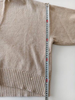 Jersey Scalpers de Algodón beige nuevo, talla L