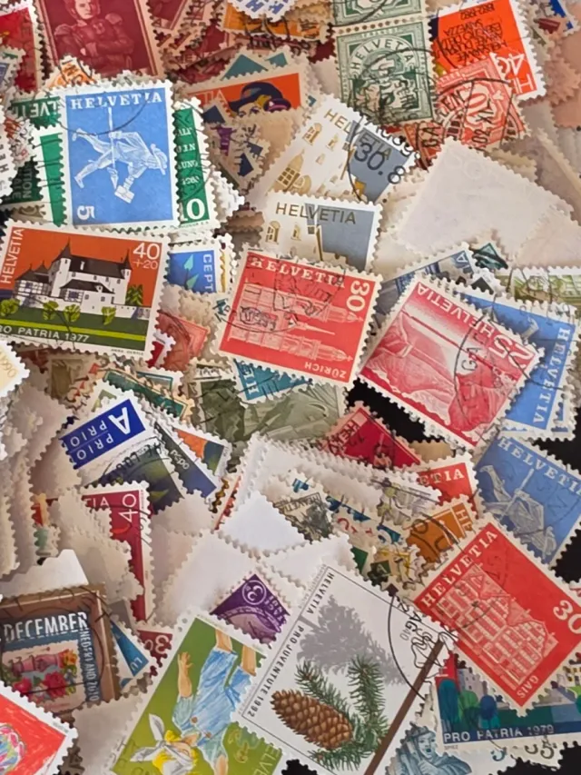 Liquidación 500 sellos Suiza.