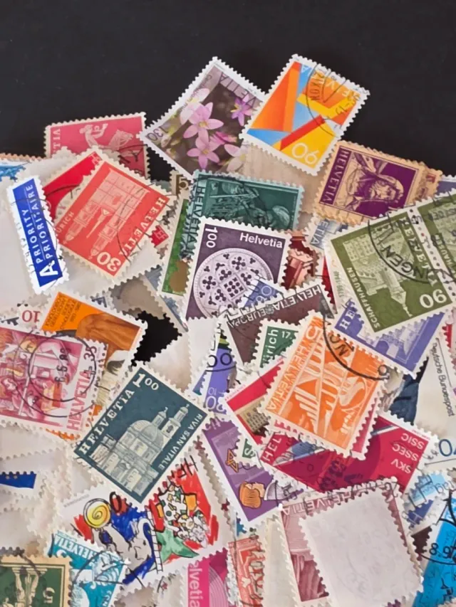 Liquidación 500 sellos Suiza.